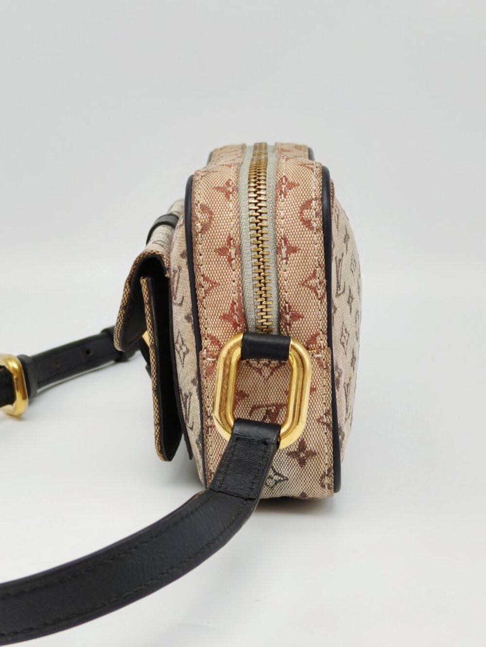 Louis Vuitton Mini Lin Juliette Crossbody Bag Monogram Canvas Shoulder Purse - Picture 9 of 13